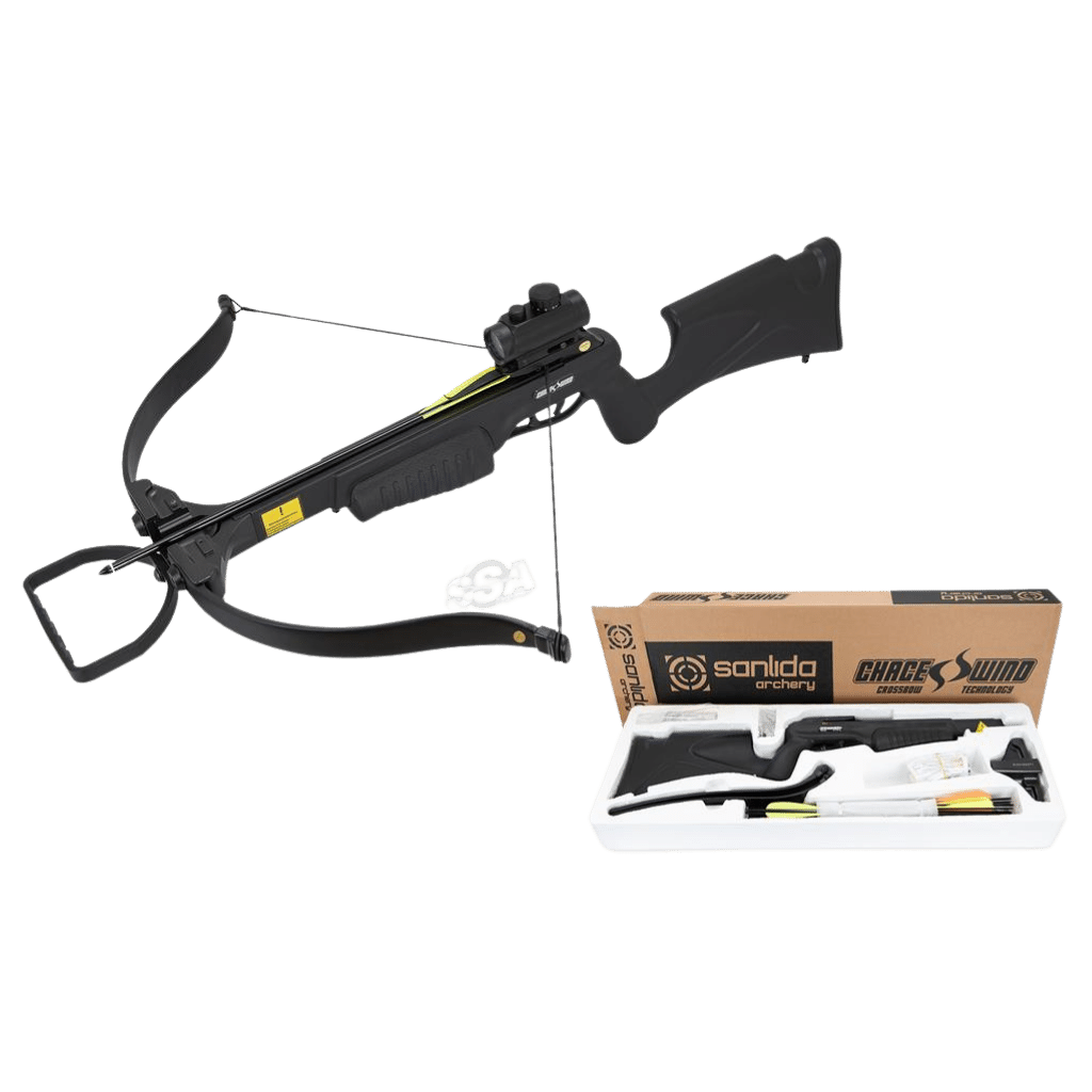 Sanlida Recurve Crossbow Sets Chace Wind Black 150 lbs