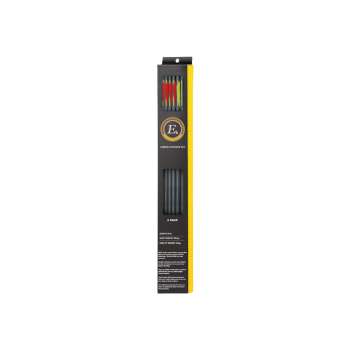 EK Archery Vulcan Carbon Bolts Pack Of 6