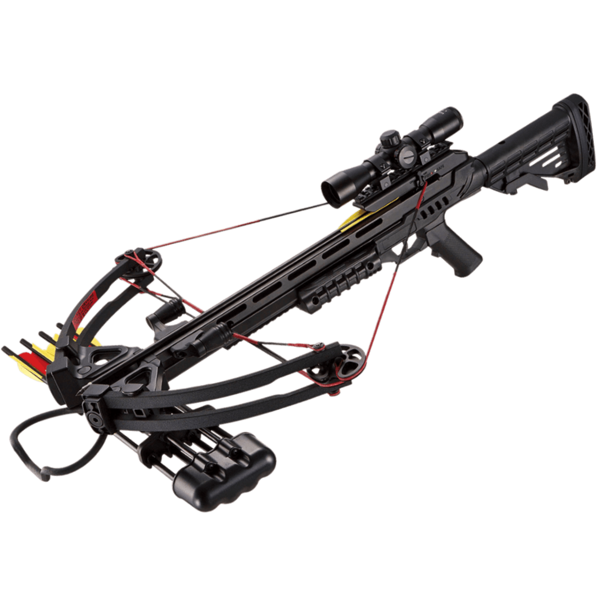 Man Kung MK-XB52BK Stalker Compound Crossbow Package 370fps