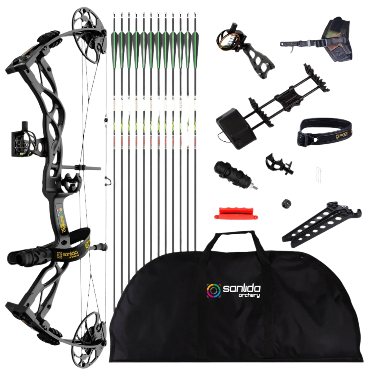 Sanlida Dragon X9 Compound Bow Package