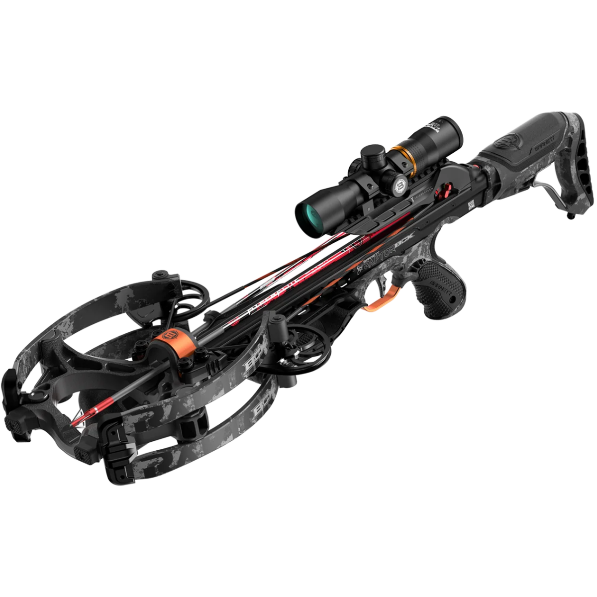 Barnett Hyper Raptor BCX BUK Ops Precision Compound Crossbow Package 425fps