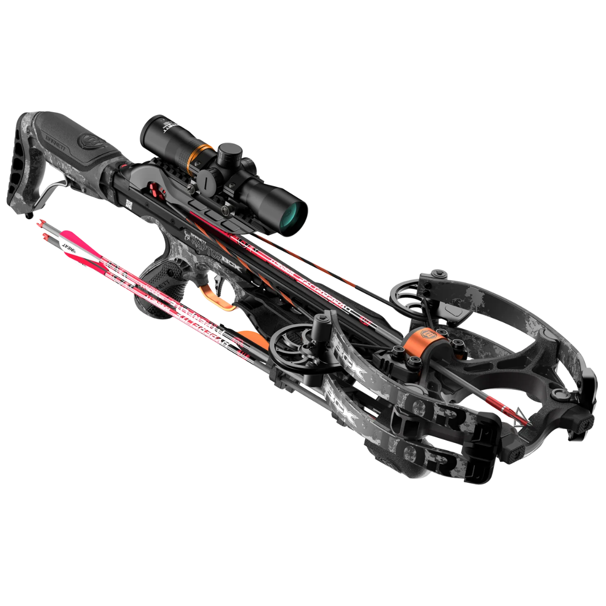 Barnett Hyper Raptor BCX BUK Ops Precision Compound Crossbow Package 425fps