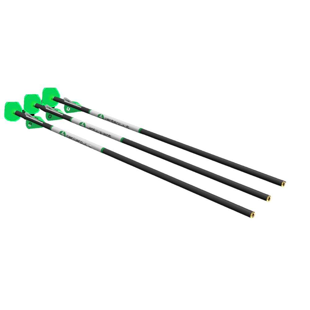 CenterPoint 20" Lighted Carbon Bolts Pack Of 3