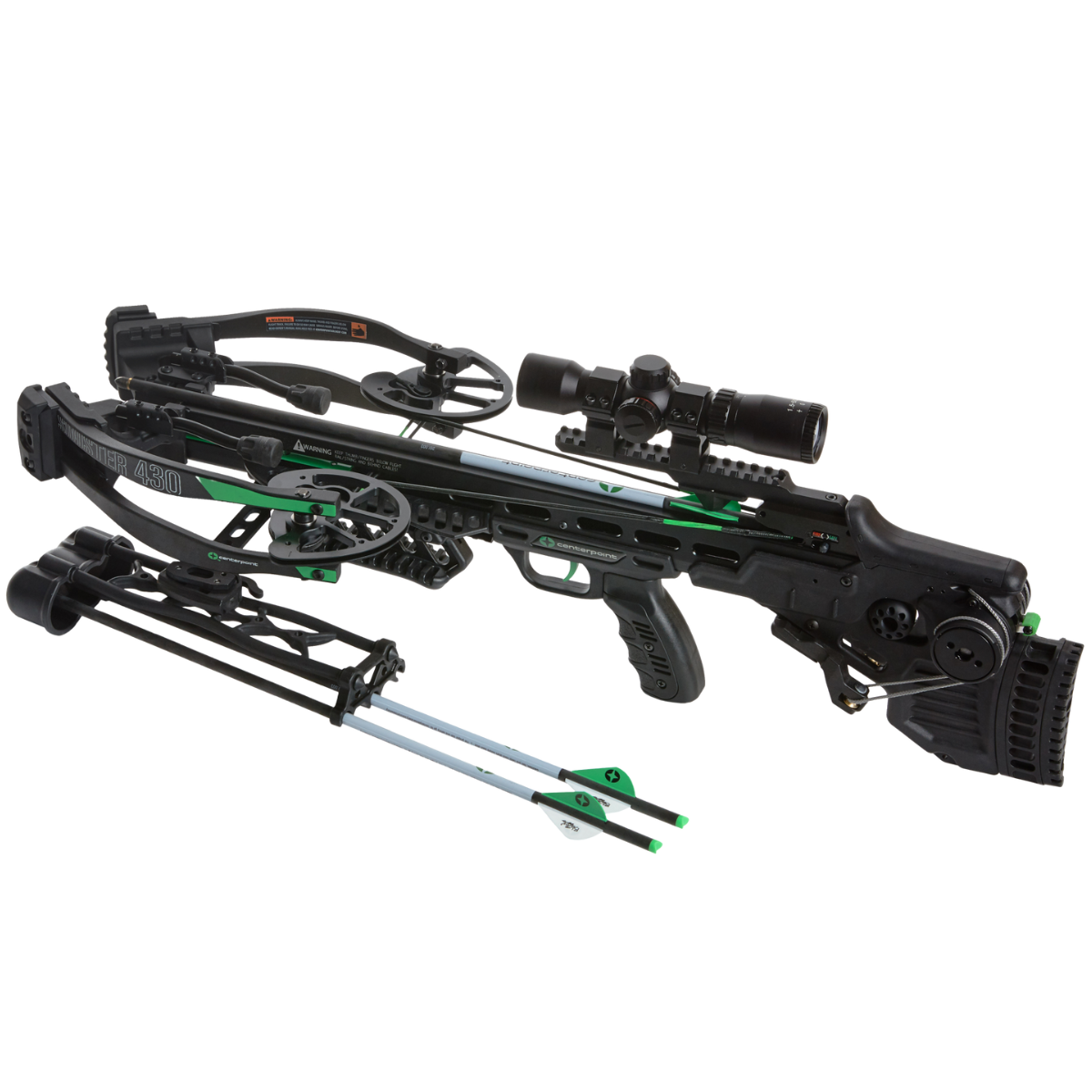 CenterPoint Sinister 430 Compound Crossbow Package 430fps