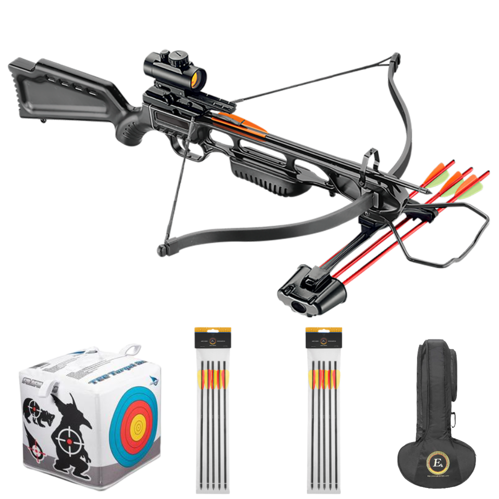 EK Archery Jaguar I Deluxe Crossbow Bundle