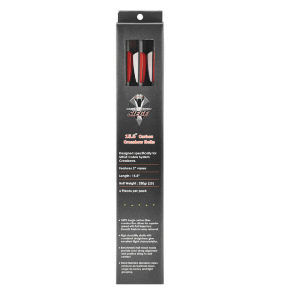 EK Archery Siege Crossbow Bolts Pack Of 6