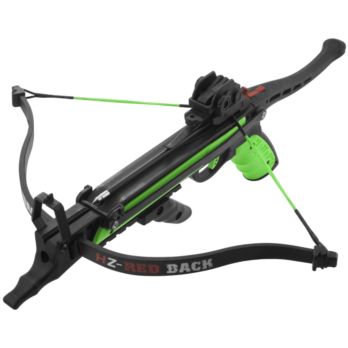 Hori-Zone Redback RTS Pistol Crossbow 80lb - Green/Black