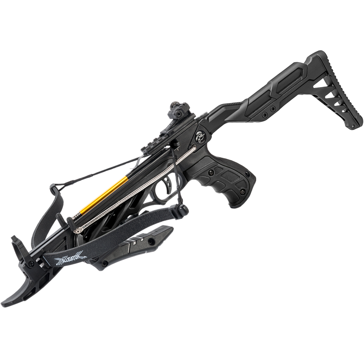 Man Kung MK-TCS2BK Alligator Deluxe Pistol Crossbow - Black