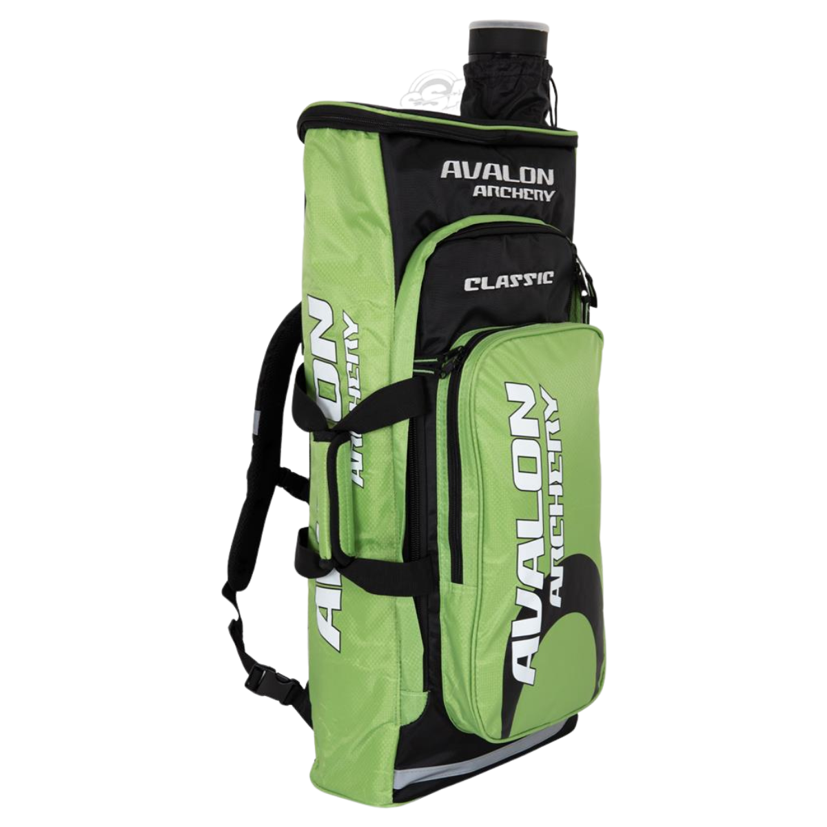 Recurve Backpacks Classic with Arrowtube Green