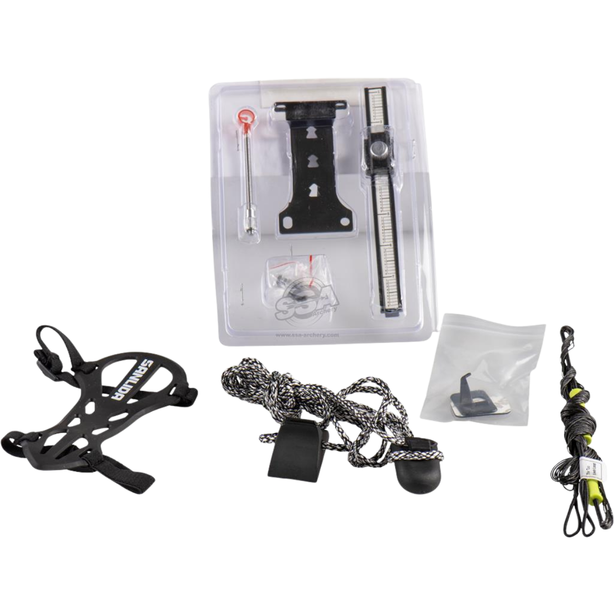 Sanlida Beginner recurve package – 68", 18 lbs, right-handed, black