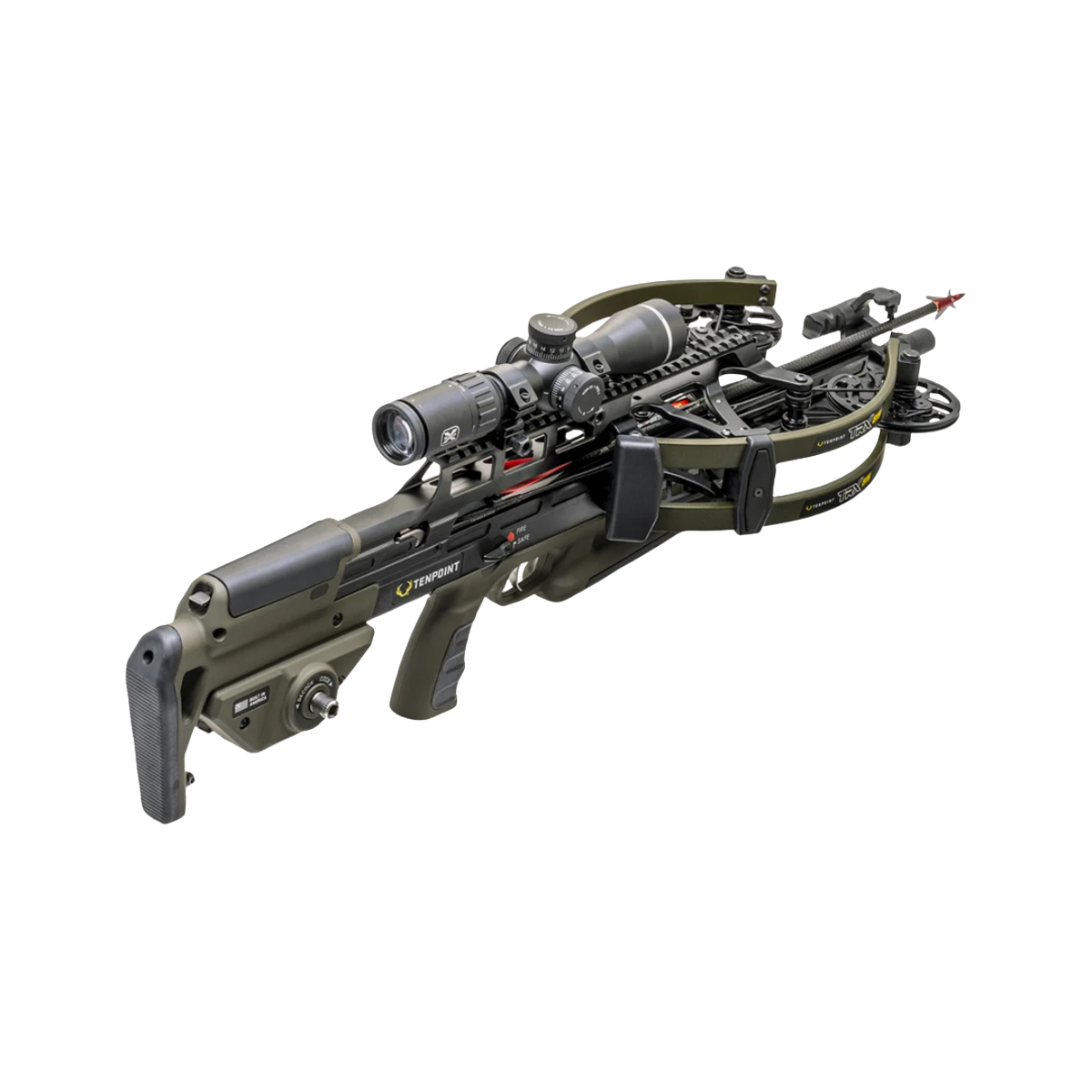 TenPoint TRX 515 Compound Crossbow Package 515fps Moss Green