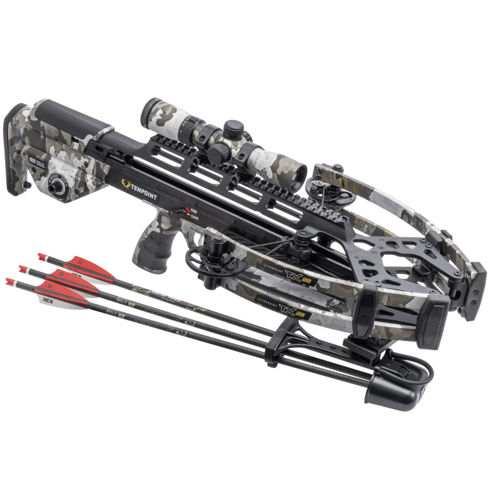 Tenpoint TX 28 Compound Crossbow Package 410fps