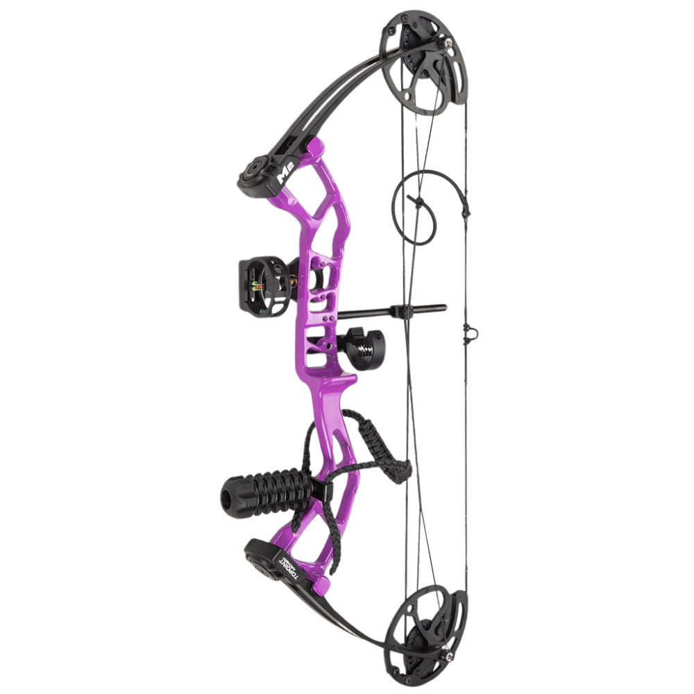 Topoint M2 Compound Bow Kit – Adjustable Youth & Beginner Archery Set