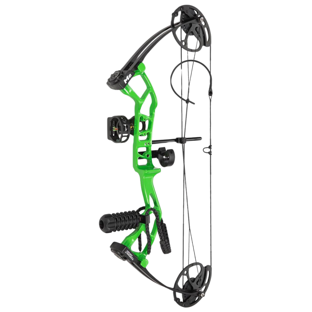 Topoint M2 Compound Bow Kit – Adjustable Youth & Beginner Archery Set