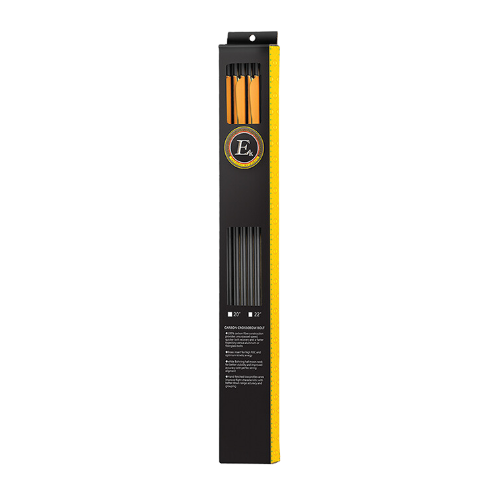 EK Archery Carbon Arrows 30" - Pack of 6
