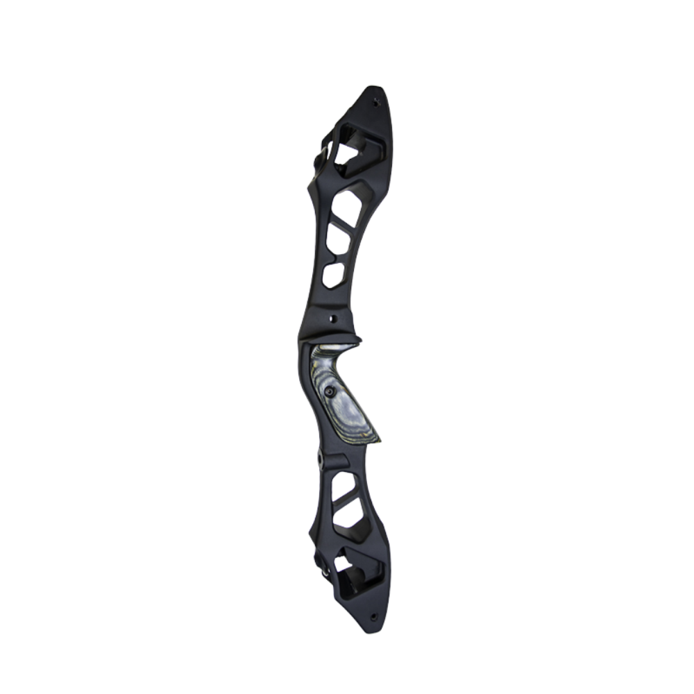 White Feather Recurve Riser ILF Nightjar